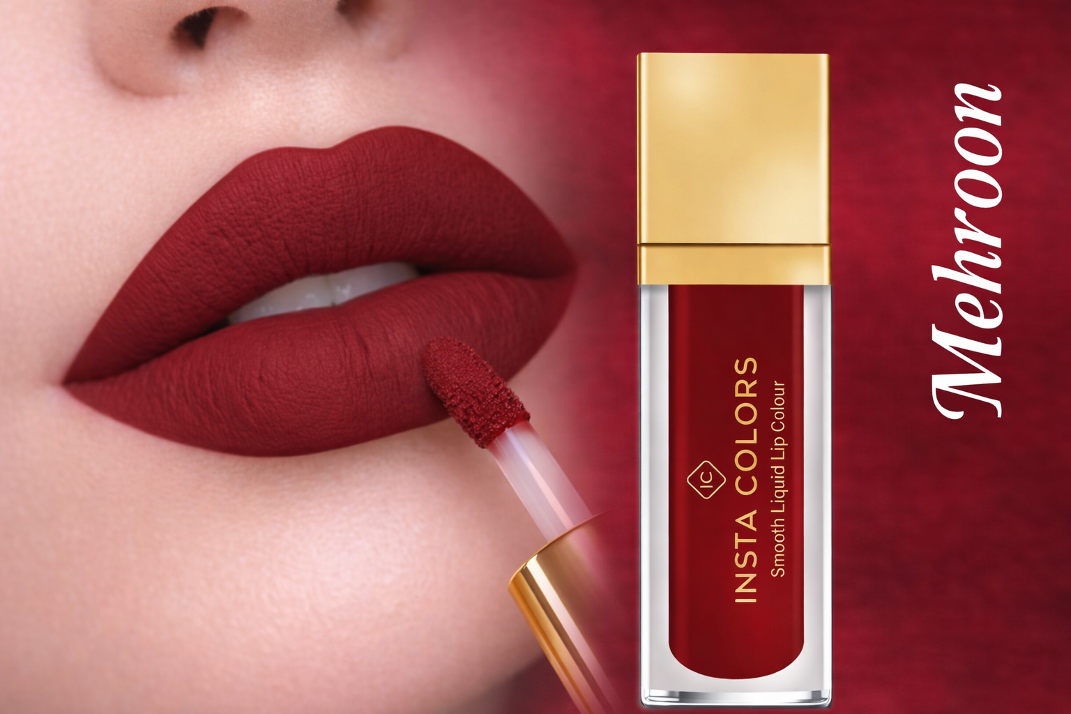 Mehroon Lightweight Liquid Lipstick