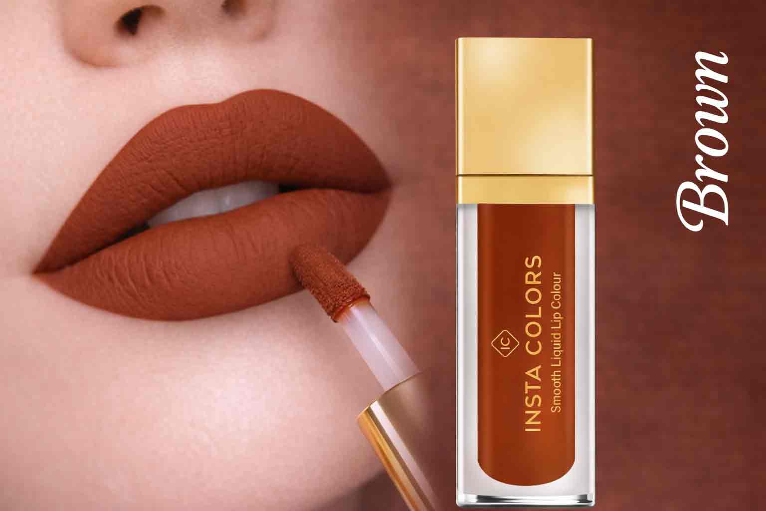 Brown Lightweight Liquid Lipstick