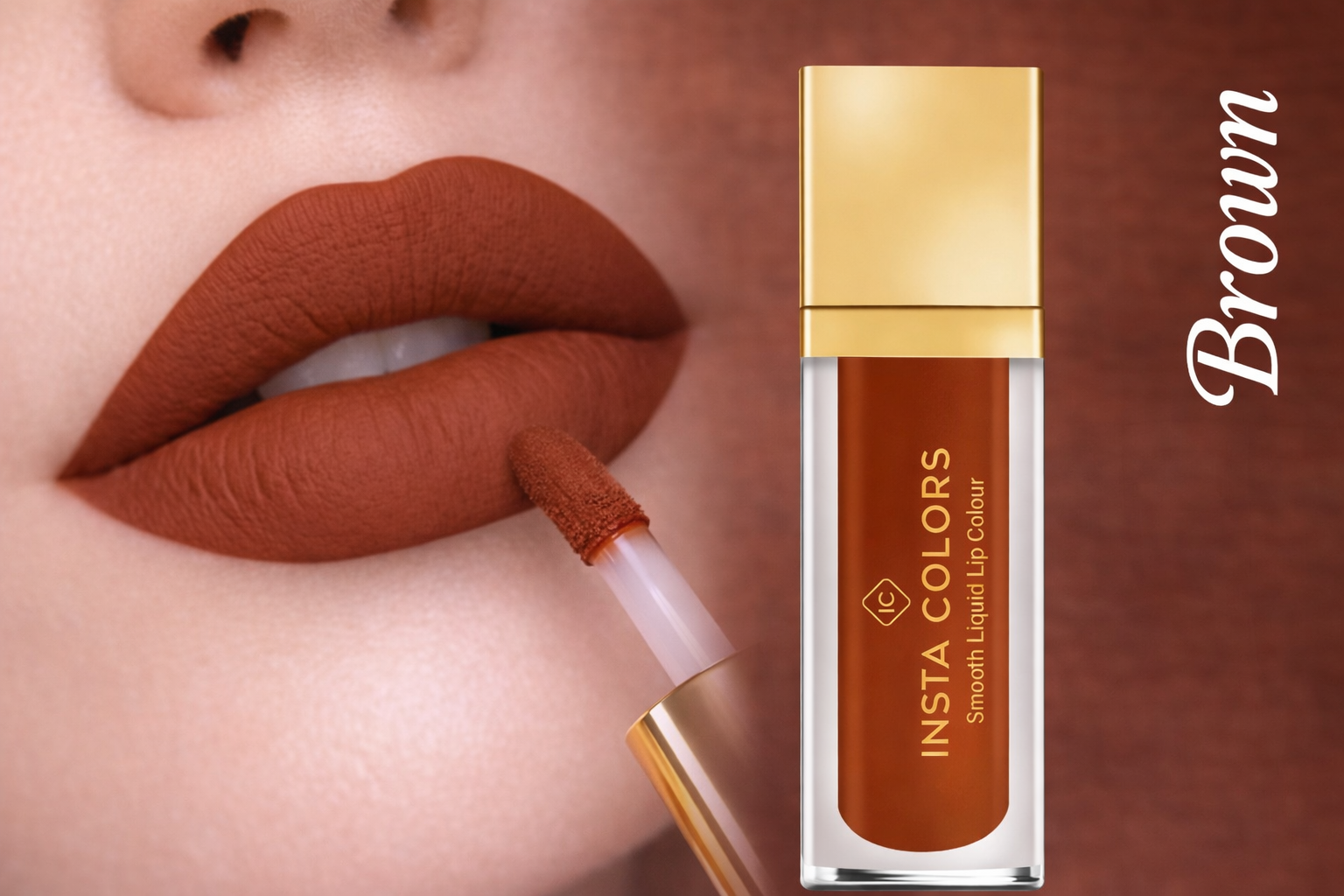 Brown Lightweight Liquid Lipstick