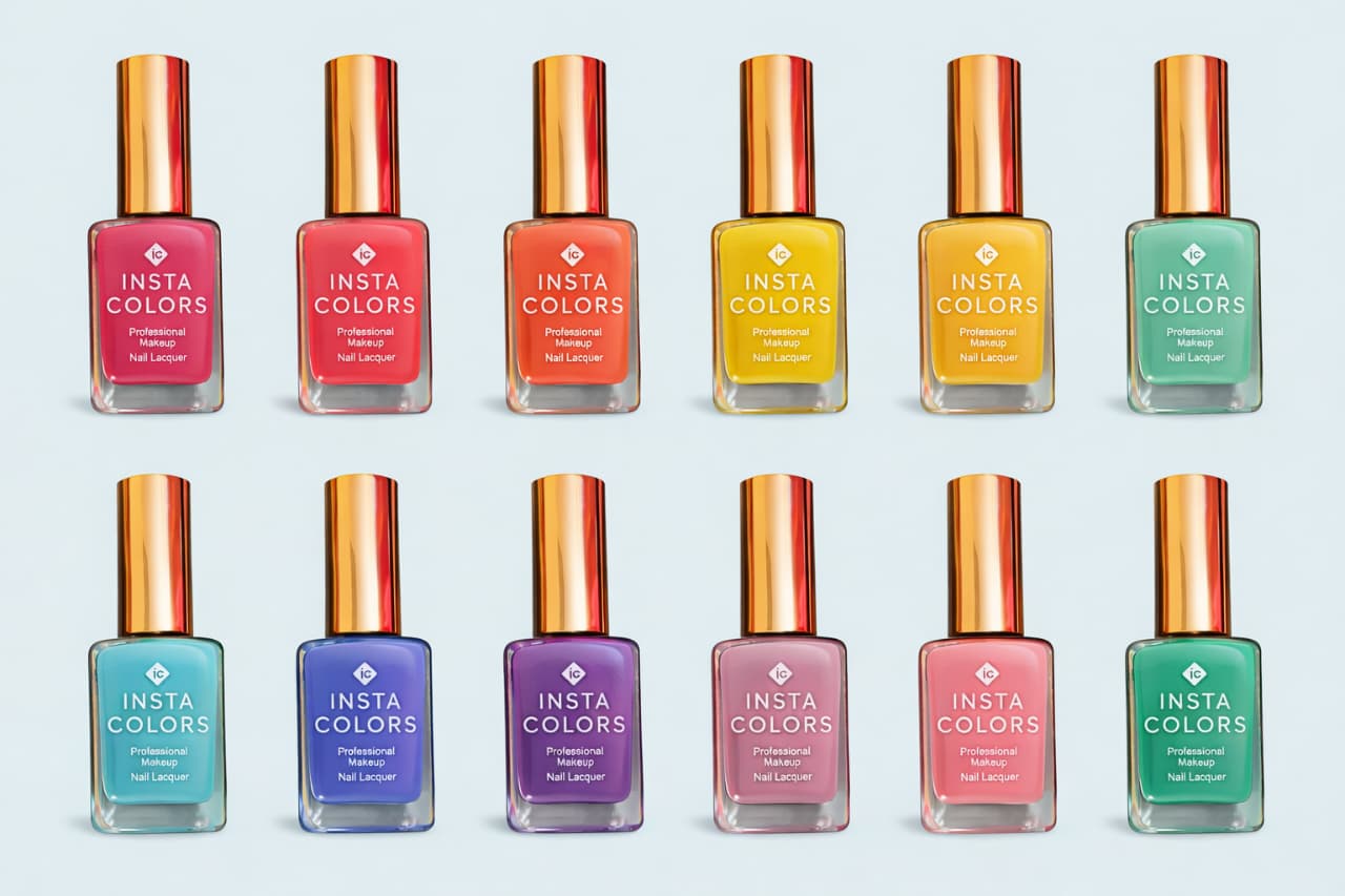 Nail Polish Lifestyle Pink