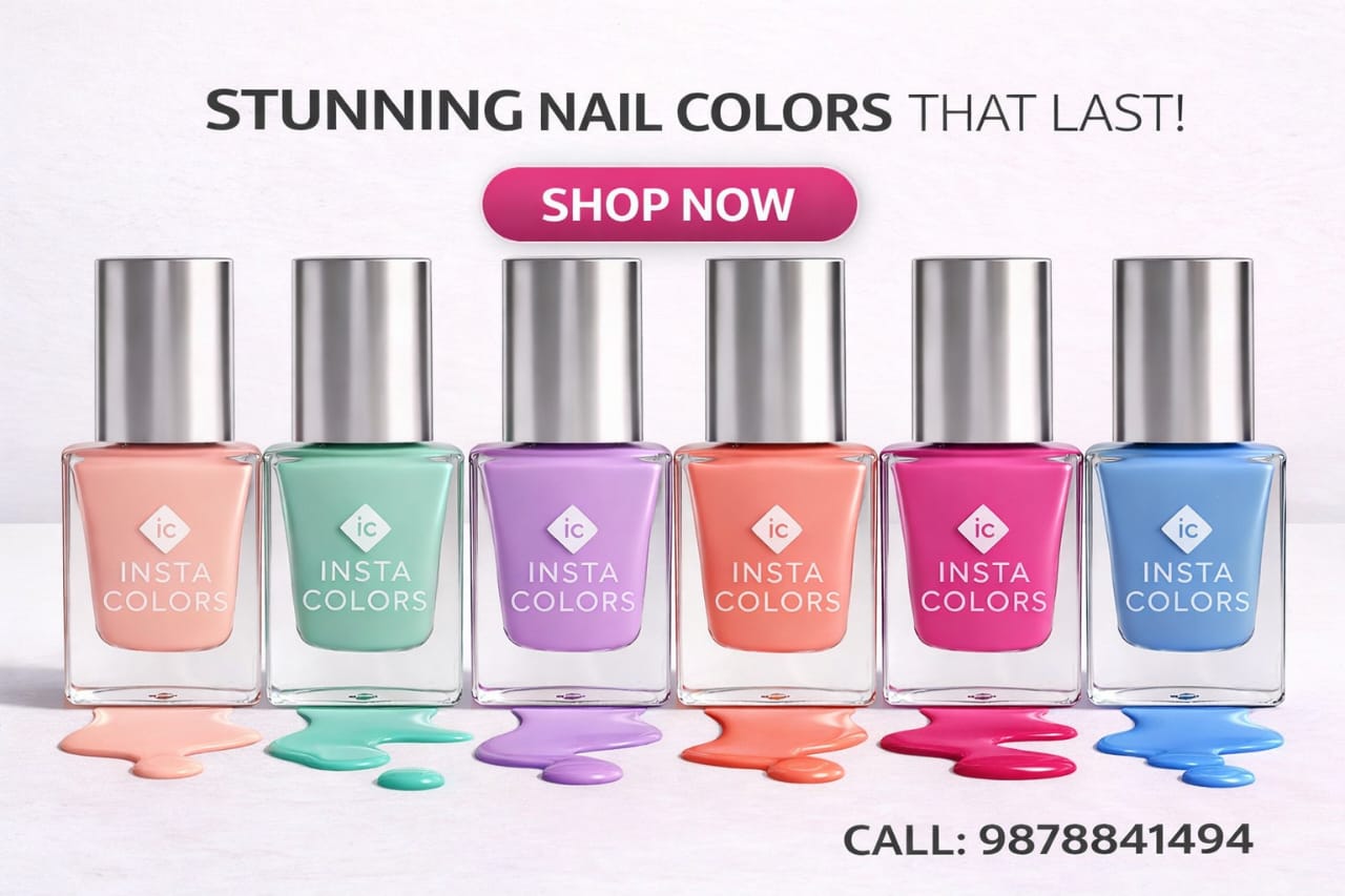Nail Polish Lifestyle Pink